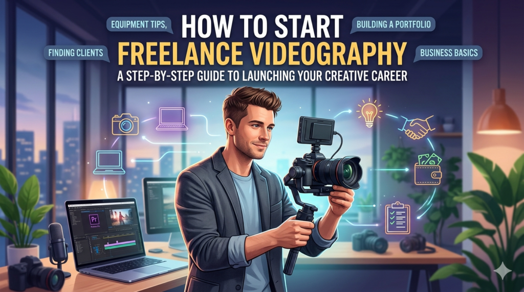 How to Start Freelance Videography With No Clients (Complete Monetization Guide)