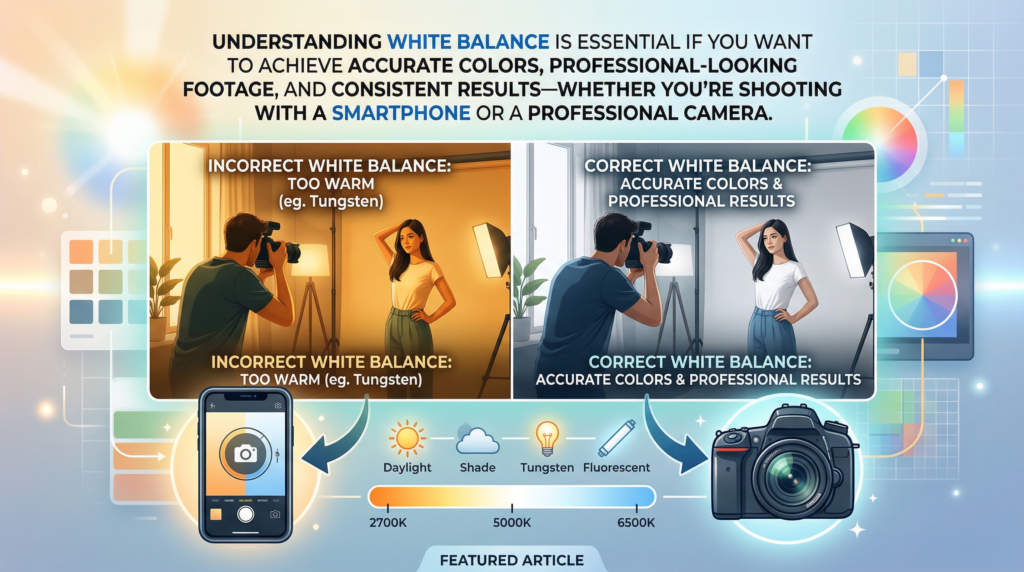 White Balance What It Is and How to Use It Correctly (Complete Guide for Beginners)