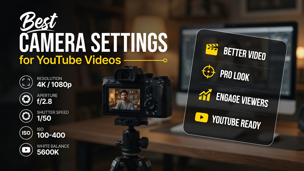 Best Camera Settings for YouTube Videos