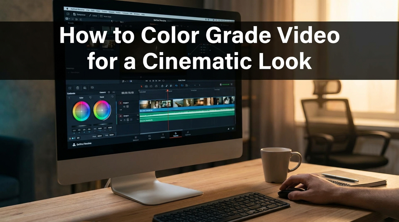 How to Color Grade Video for a Cinematic Look