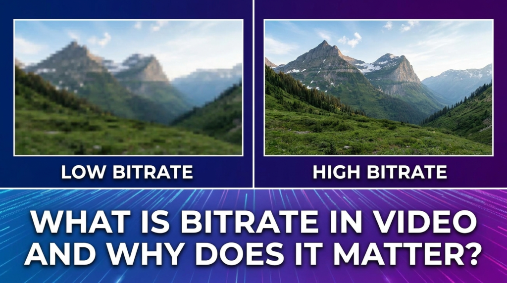 What Is Bitrate in Video and Why Does It Matter