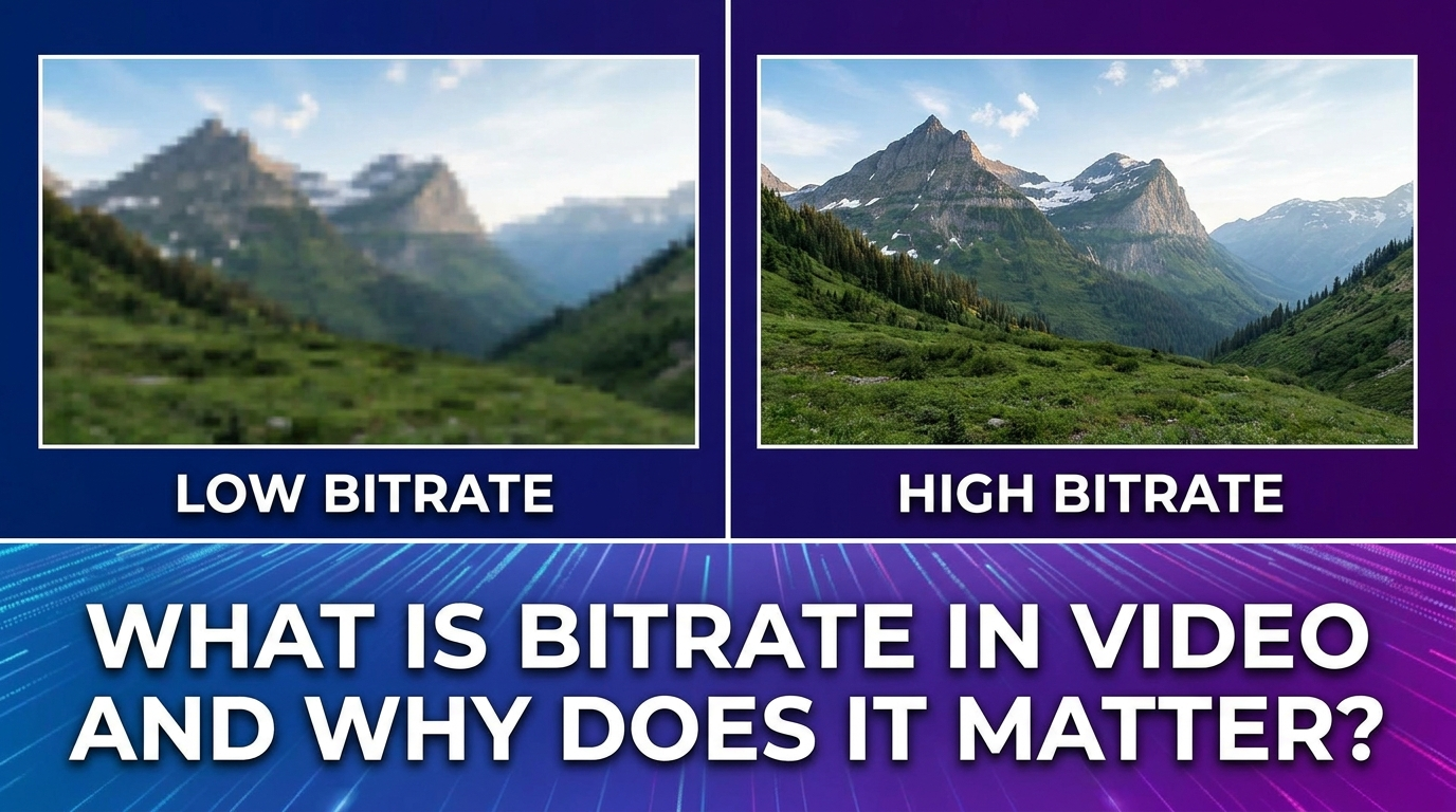 What Is Bitrate in Video and Why Does It Matter