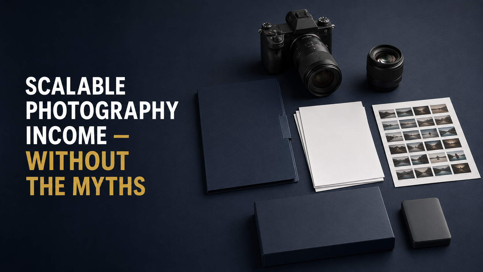 How to Make Passive Income as a Photographer—Without the Myths Photographer planning rights-cleared licensing and repeatable photography assets.