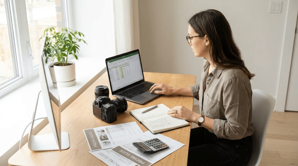 how to price photography services for beginners