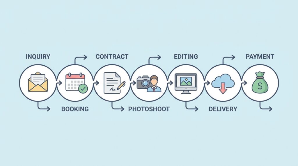 photography business workflow software tools
