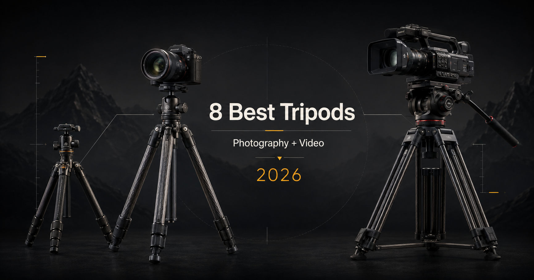 Best Tripods for Photography and Video in 2026 8 Top Picks